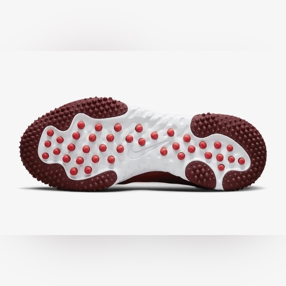 Nike Alpha Huarache Elite 4 Turf Red Baseball Shoes [DJ6523-616] Men’s NWOB - Picture 4 of 10